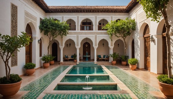 Comment reconnaître un riad de luxe authentique dans la médina de marrakech